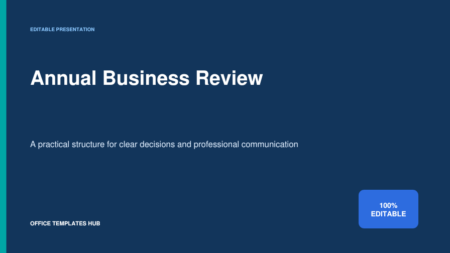 Annual Business Review