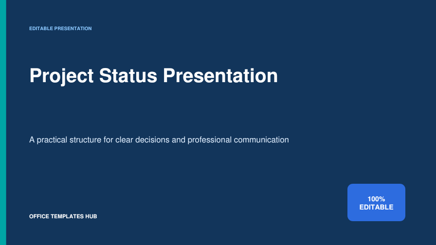 Project Status Presentation